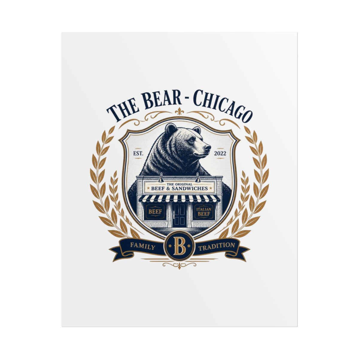 The Bear "The Bear - Chicago" Poster