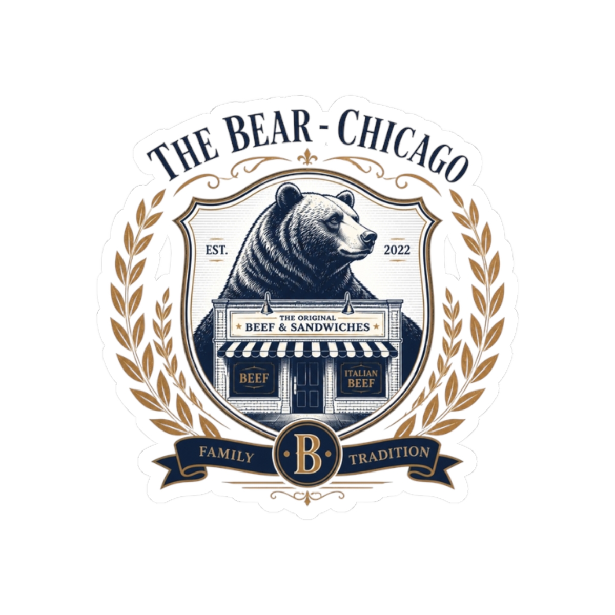 The Bear "The Bear - Chicago" Sticker