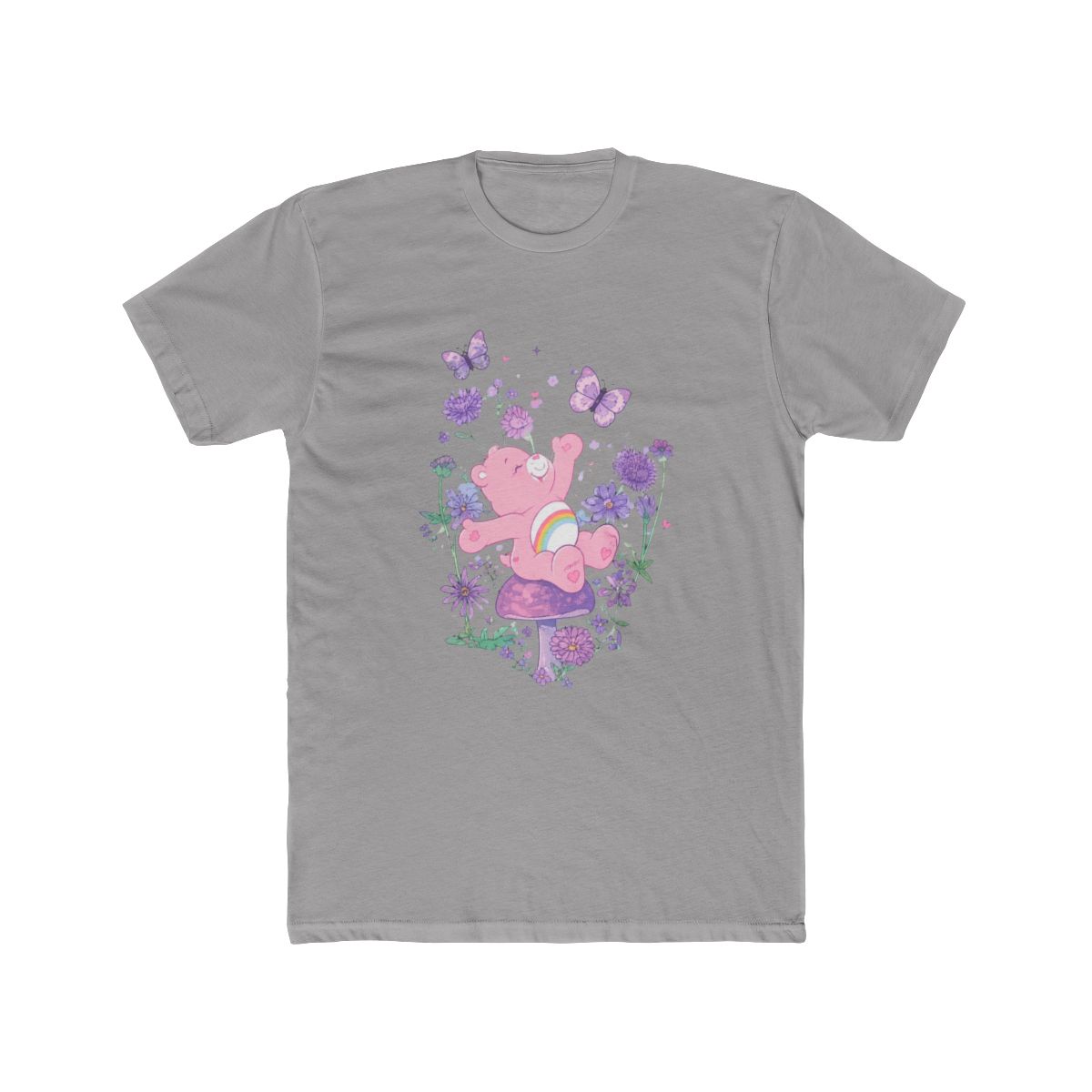 Care Bears Cheer Bear Vintage Floral The T-Shirt