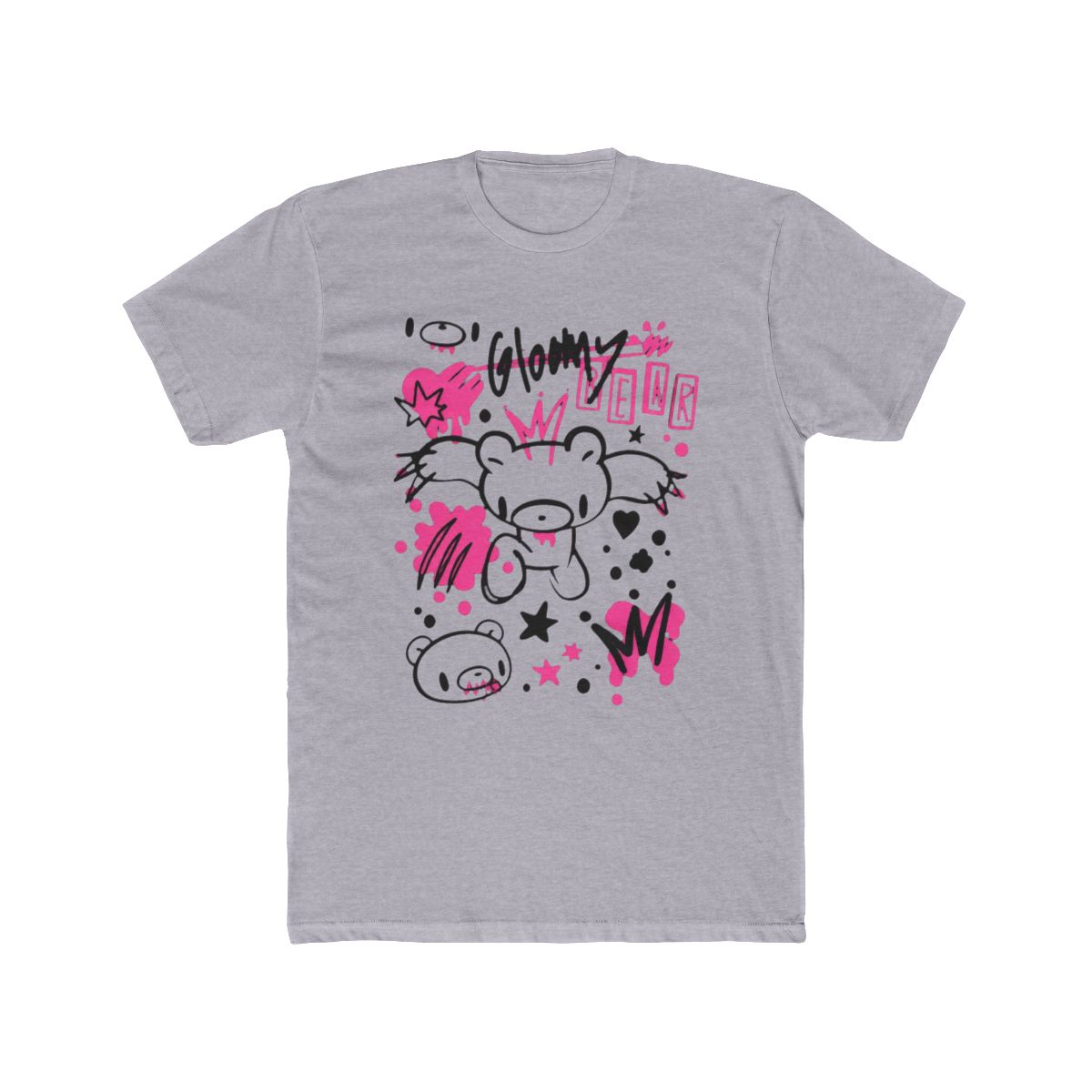 Gloomy Bear Neon Splatter Doodle T Shirt | The Bear - alternate angle 4, merchandise