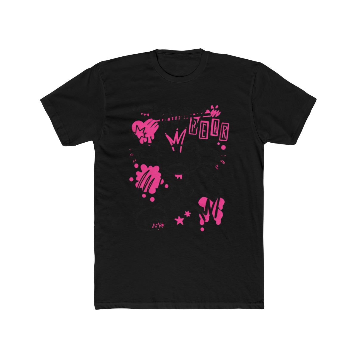 Gloomy Bear Neon Splatter Doodle T Shirt | The Bear - alternate angle 3, merchandise
