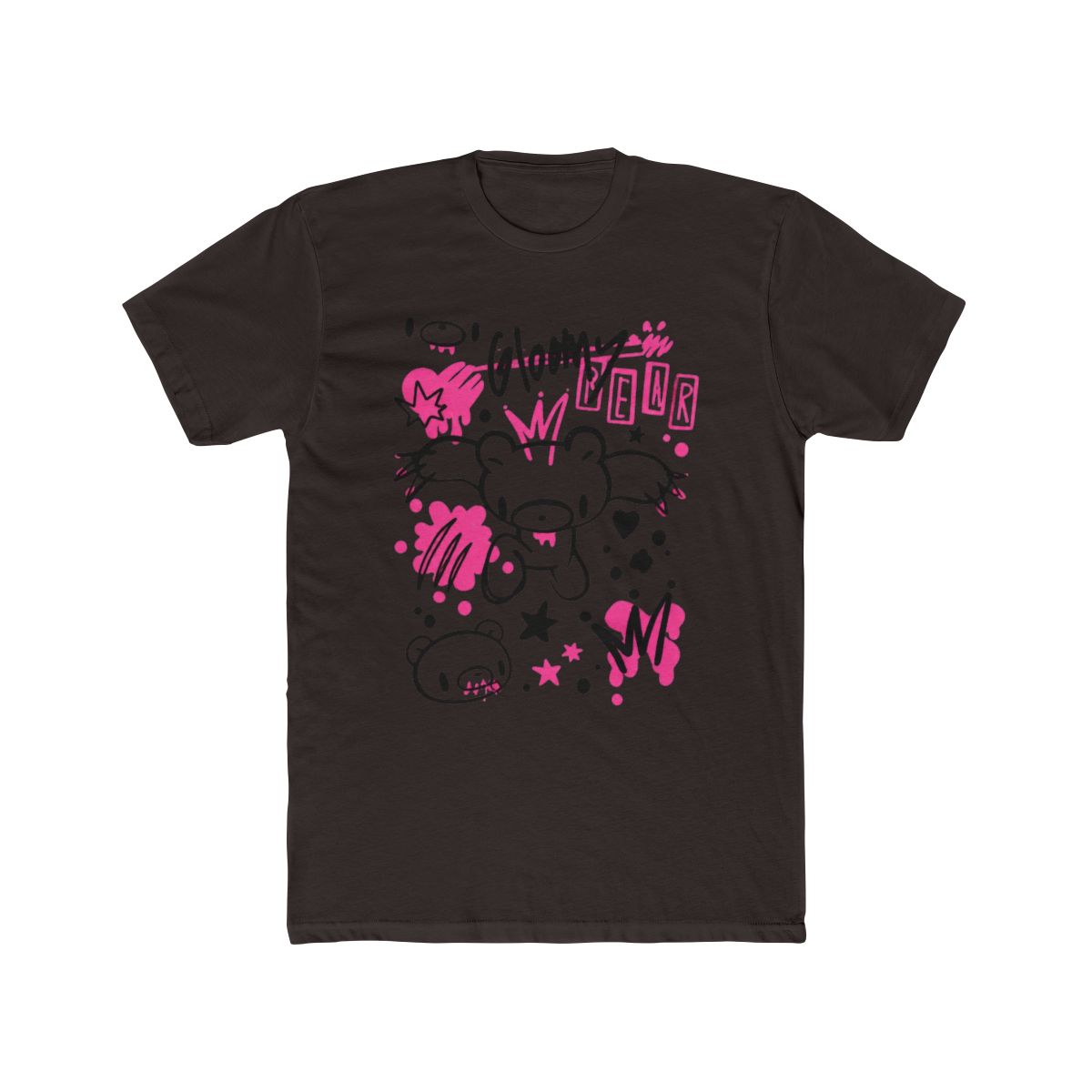 Gloomy Bear Neon Splatter Doodle T Shirt | The Bear - alternate angle 2, merchandise