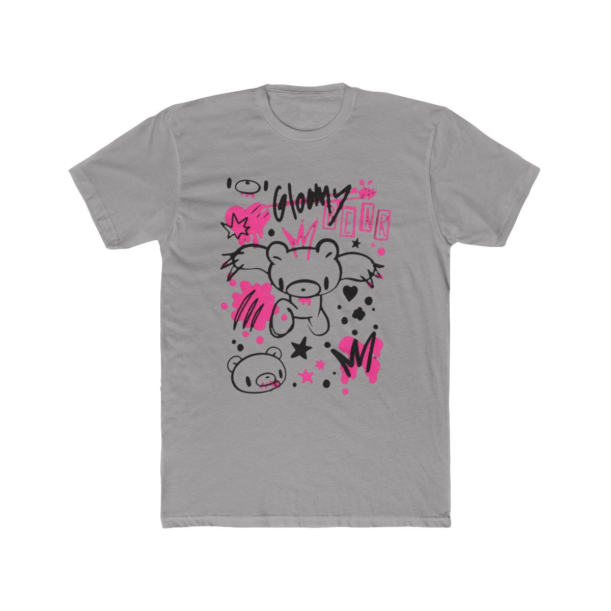 Gloomy Bear Neon Splatter Doodle T Shirt | The Bear