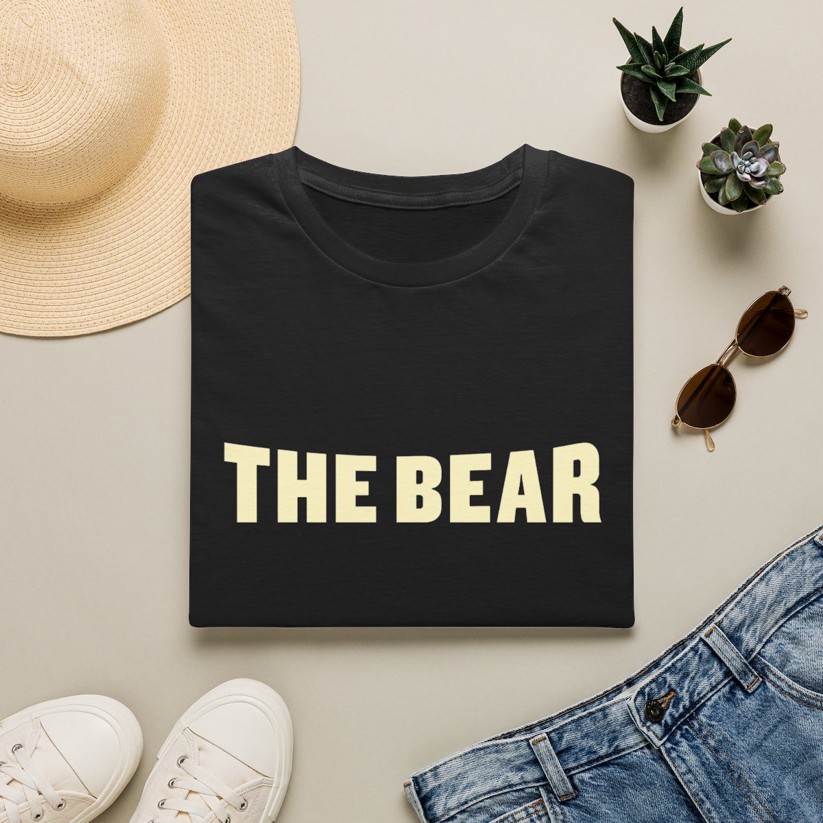 The Bear T-Shirt | Bold Block Letter Graphic Tee | The Bear