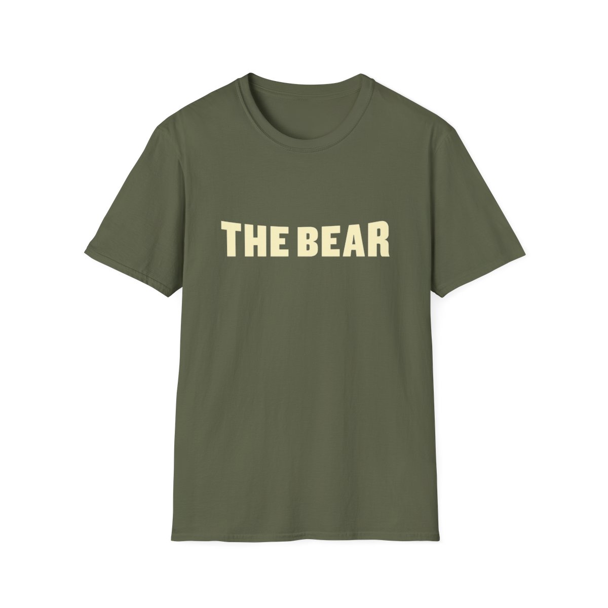 The Bear T-Shirt | Bold Block Letter Graphic Tee | The Bear - alternate angle 2, merchandise